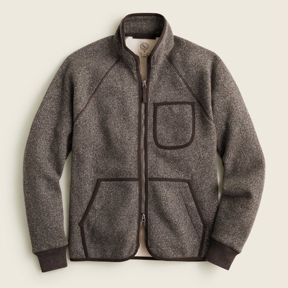 J. Crew Other - J. Crew Wallace & Barnes Full-Zip Fleece Jacket